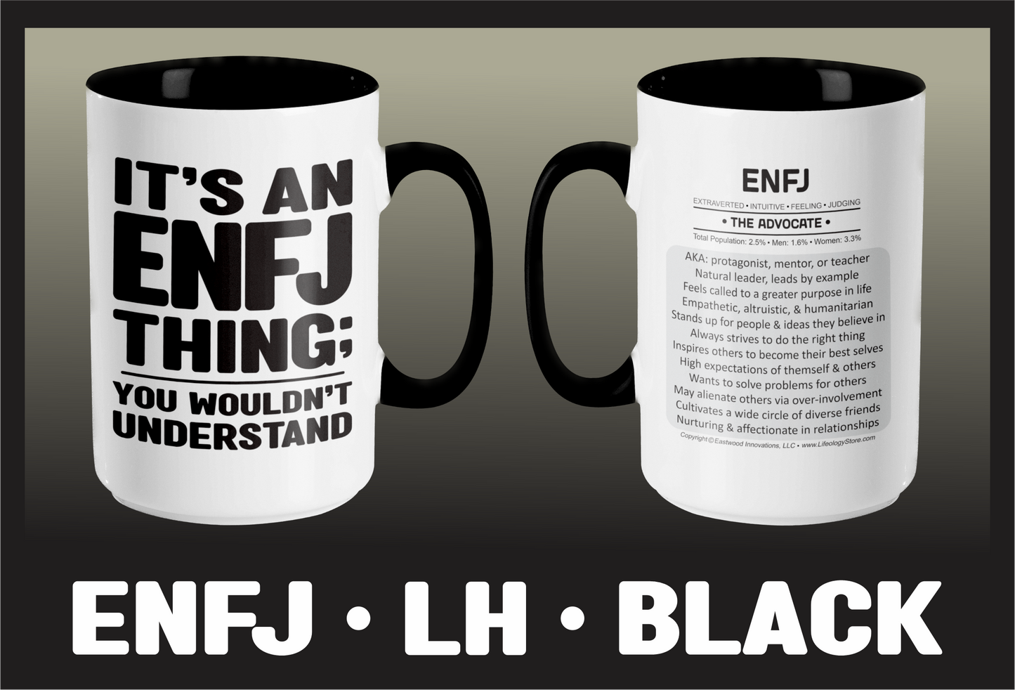 Typology Mug • ENFJ • LH