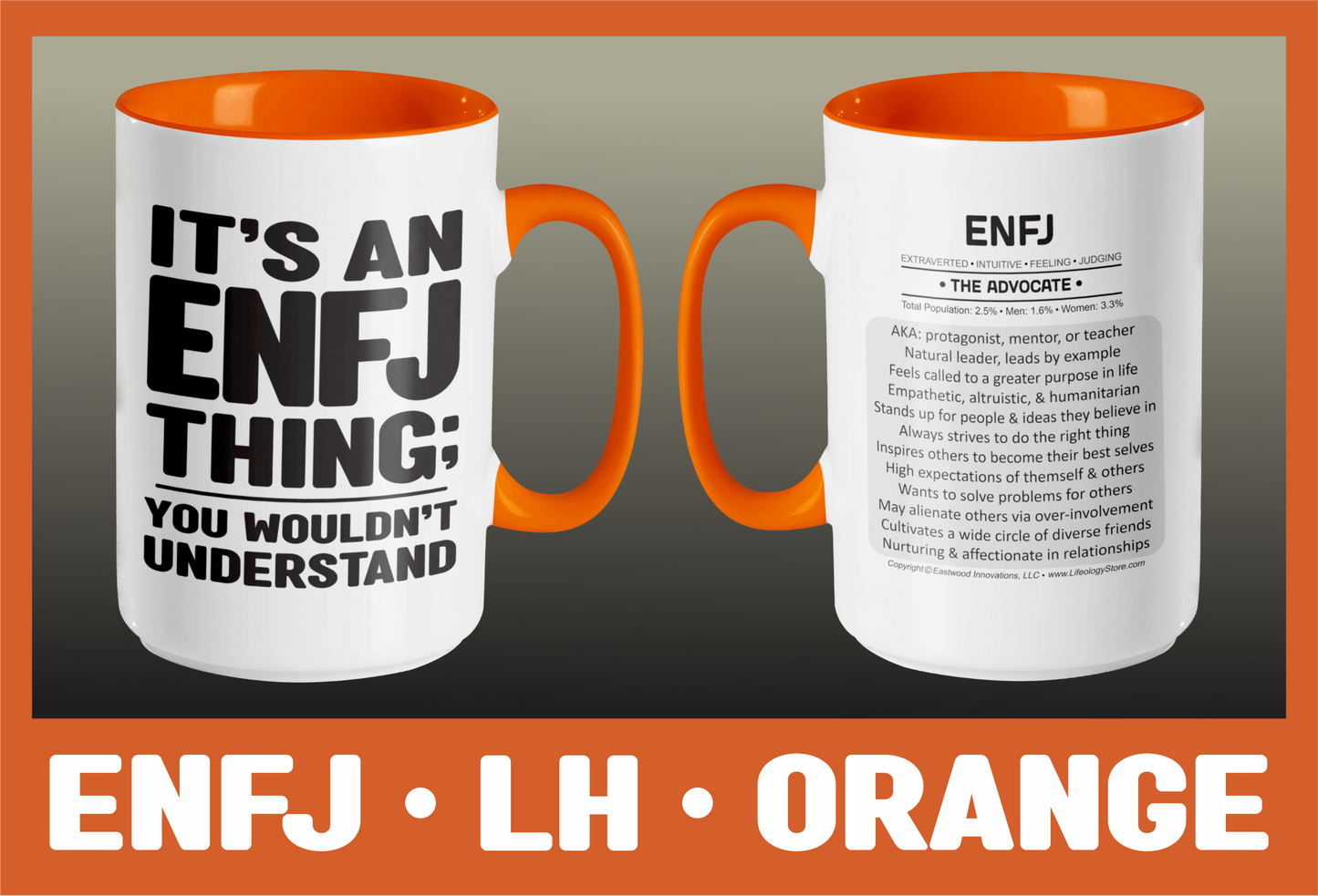 Typology Mug • ENFJ • LH