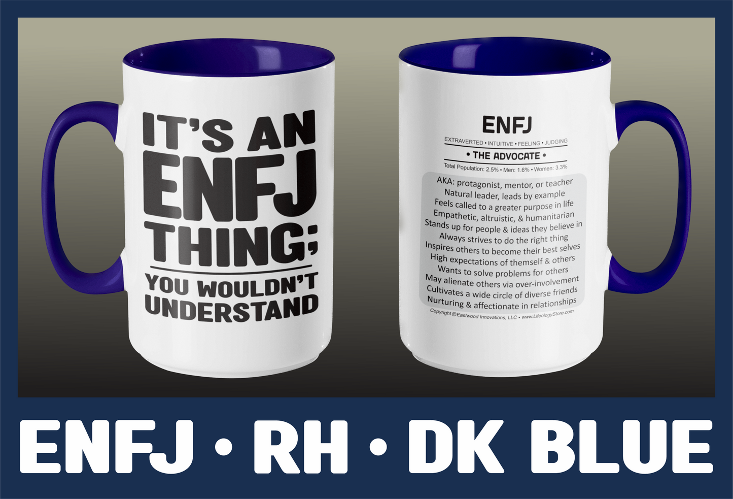 Typology Mug • ENFJ • RH