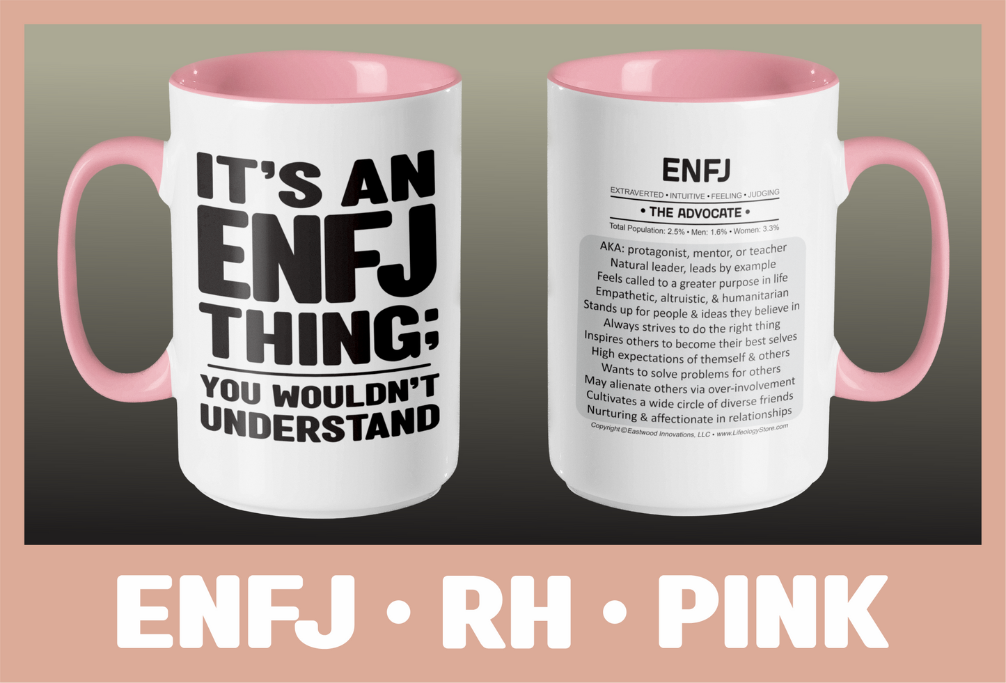 Typology Mug • ENFJ • RH