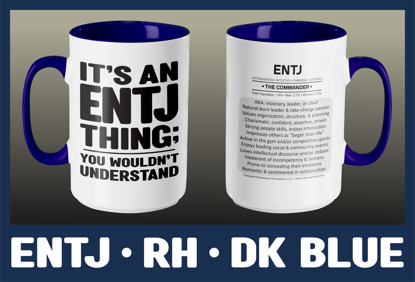 Typology Mug • ENTJ • RH