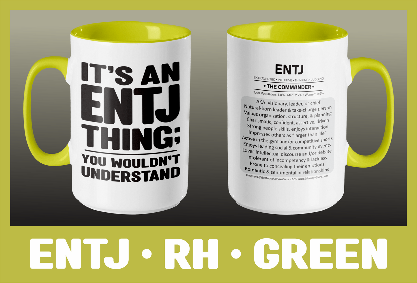 Typology Mug • ENTJ • RH