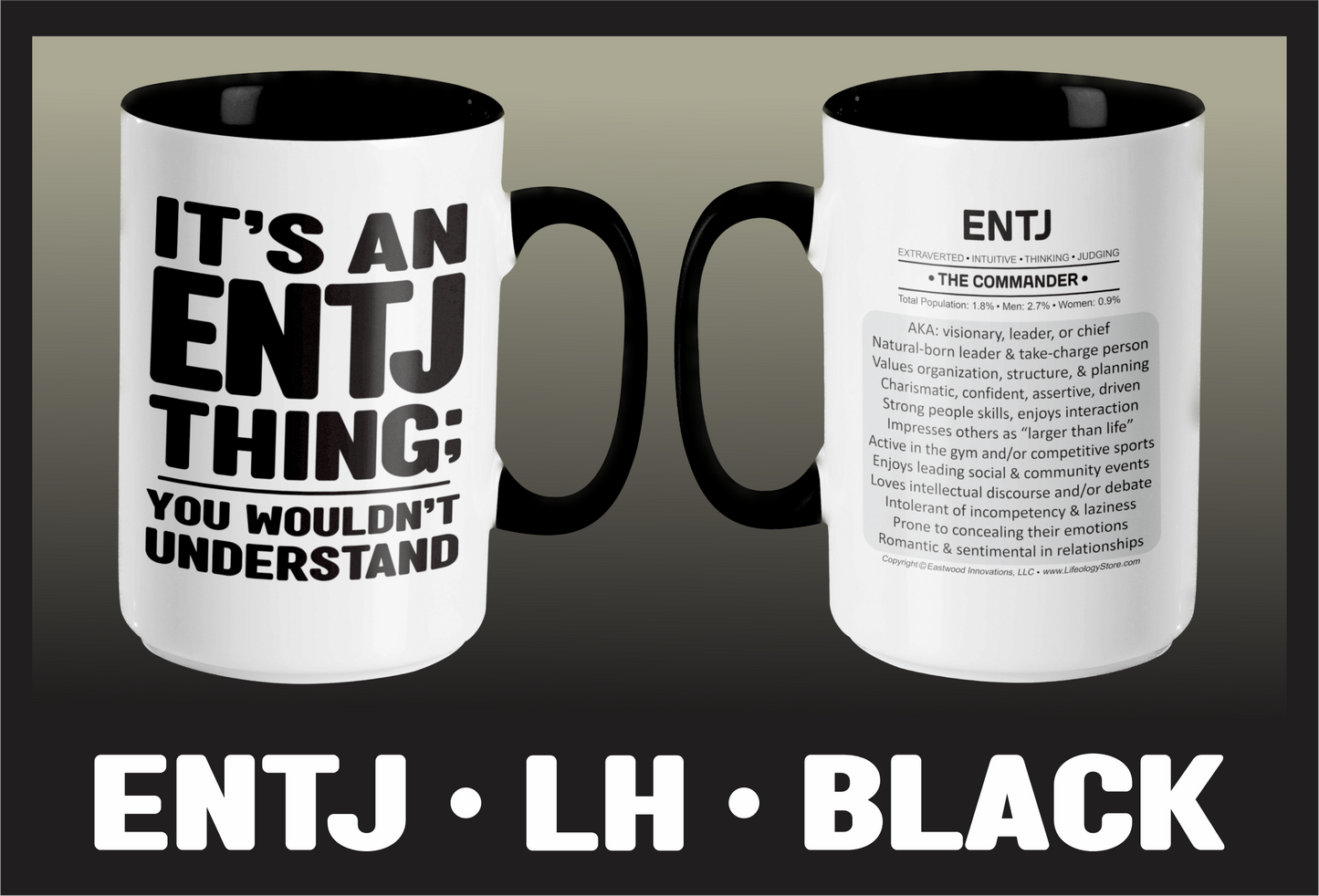 Typology Mug • ENTJ • LH