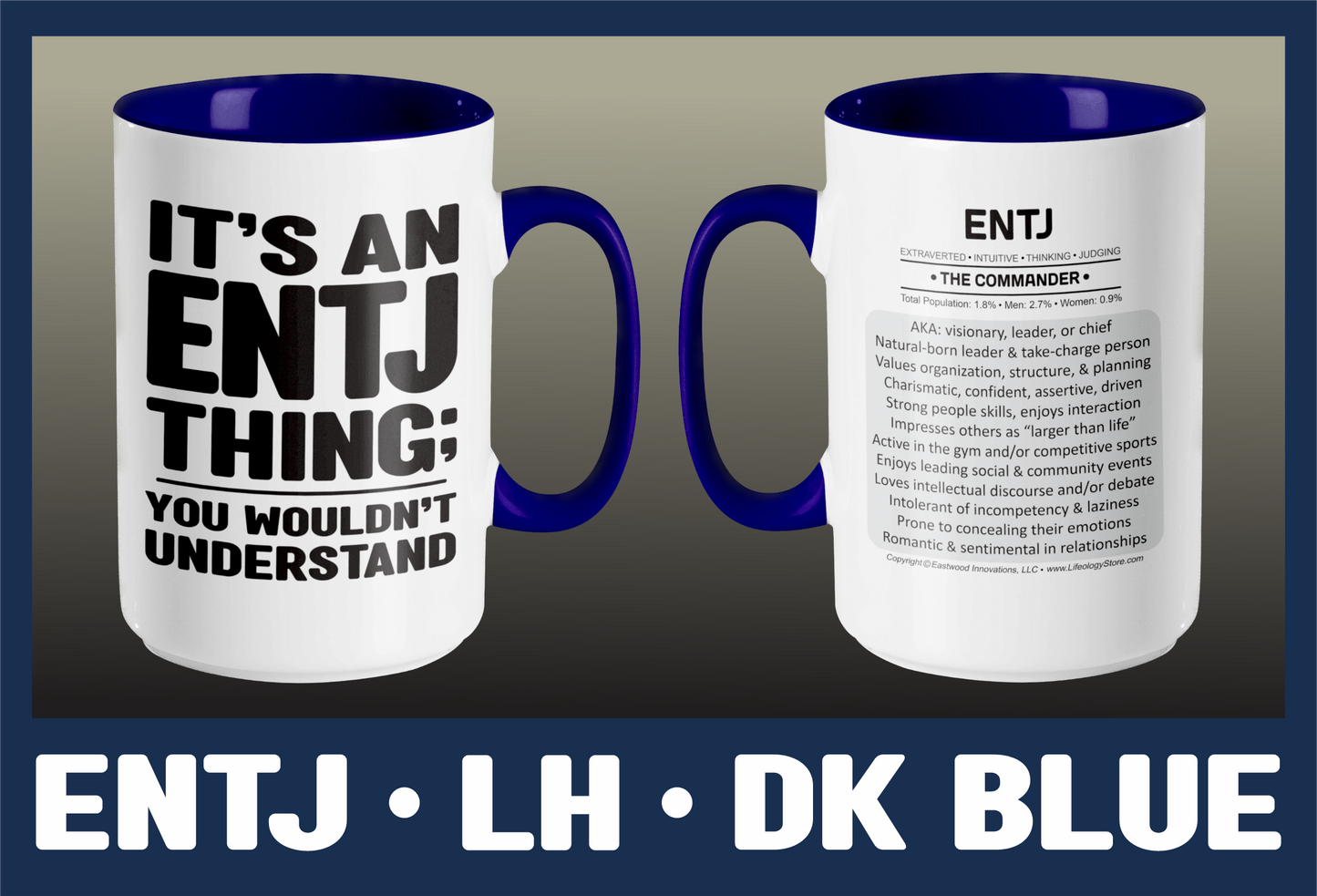 Typology Mug • ENTJ • LH