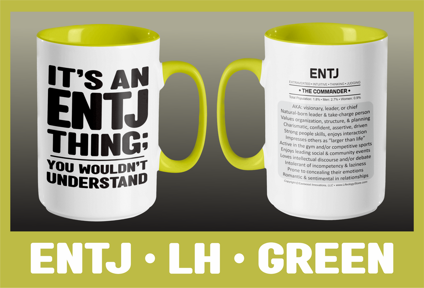 Typology Mug • ENTJ • LH