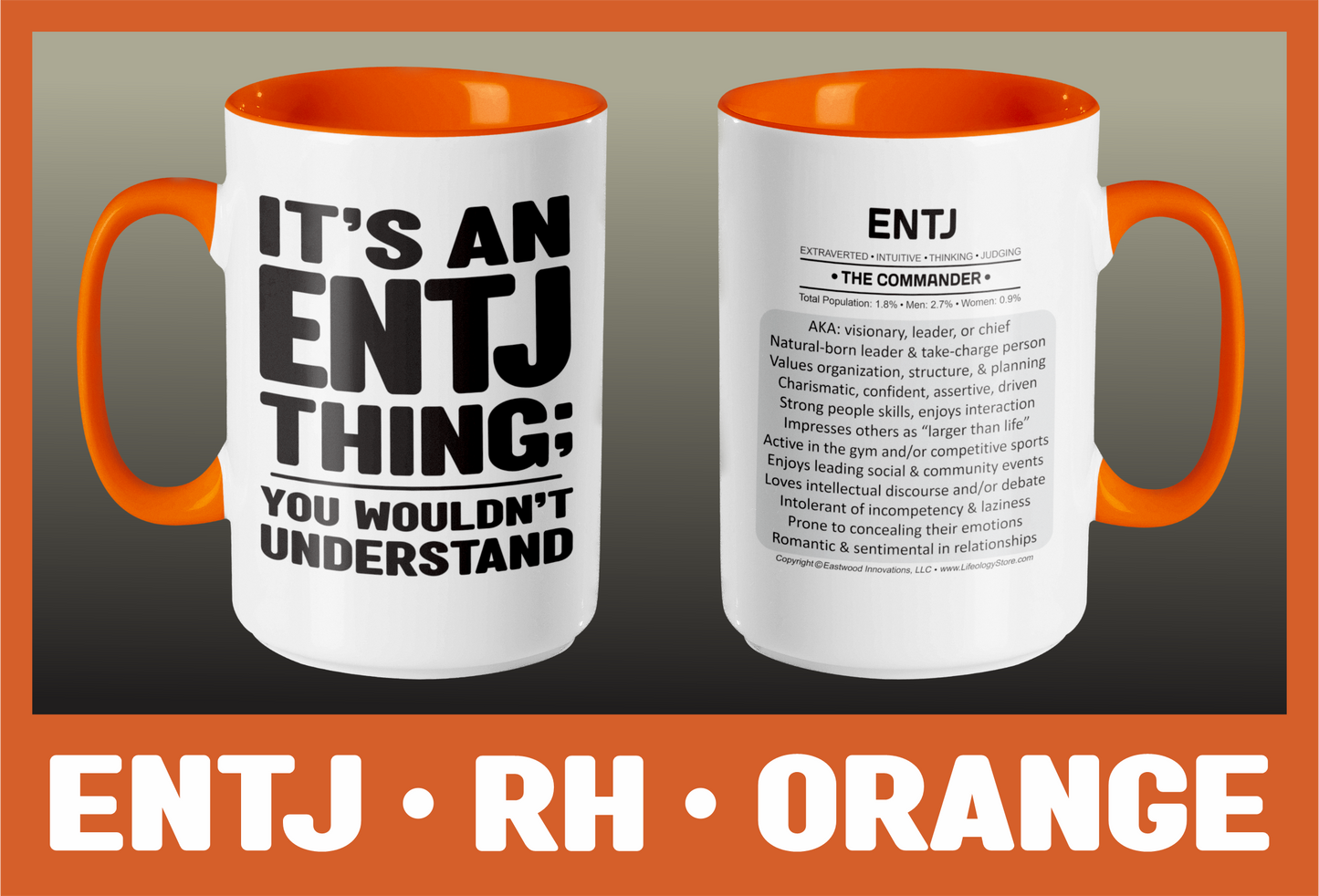 Typology Mug • ENTJ • RH