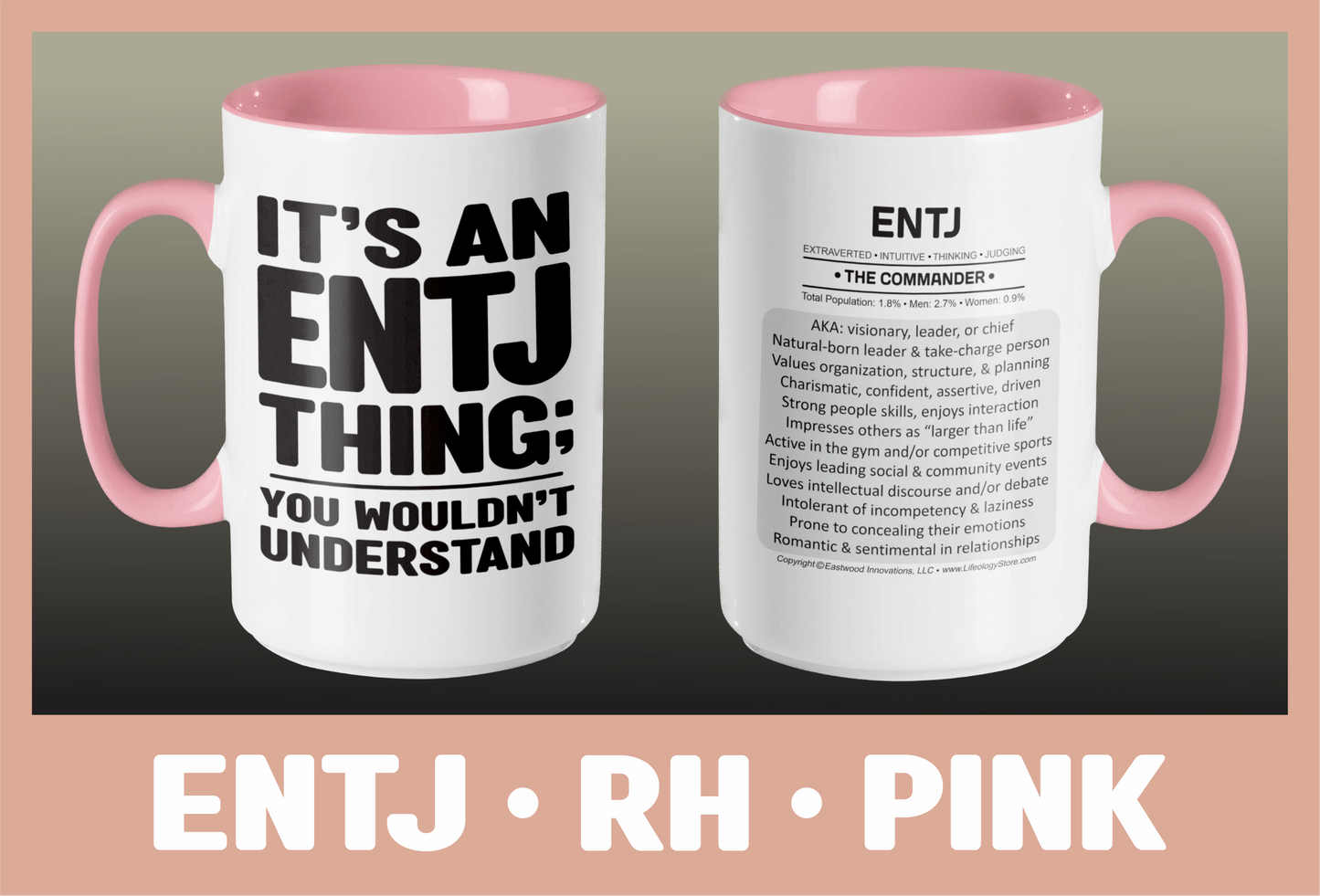 Typology Mug • ENTJ • RH