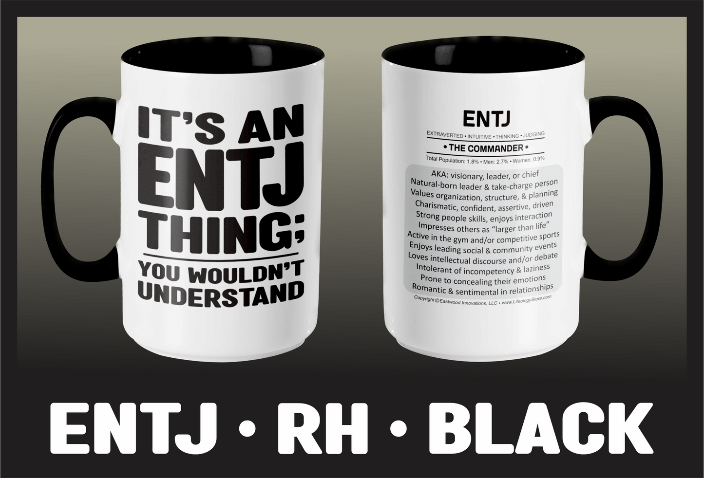 Typology Mug • ENTJ • RH