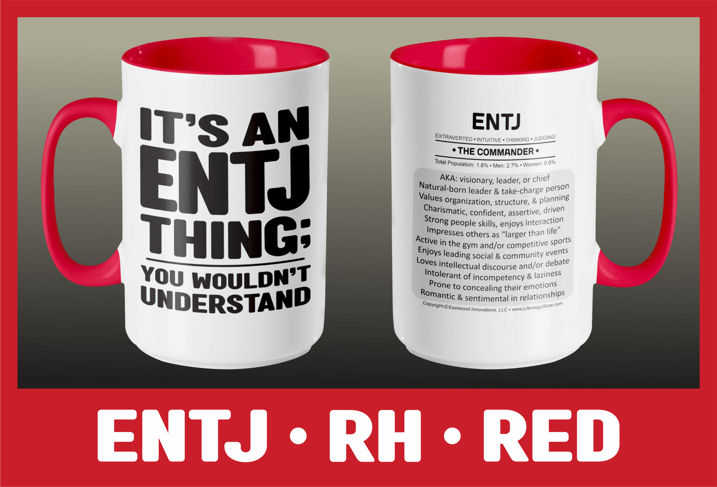 Typology Mug • ENTJ • RH