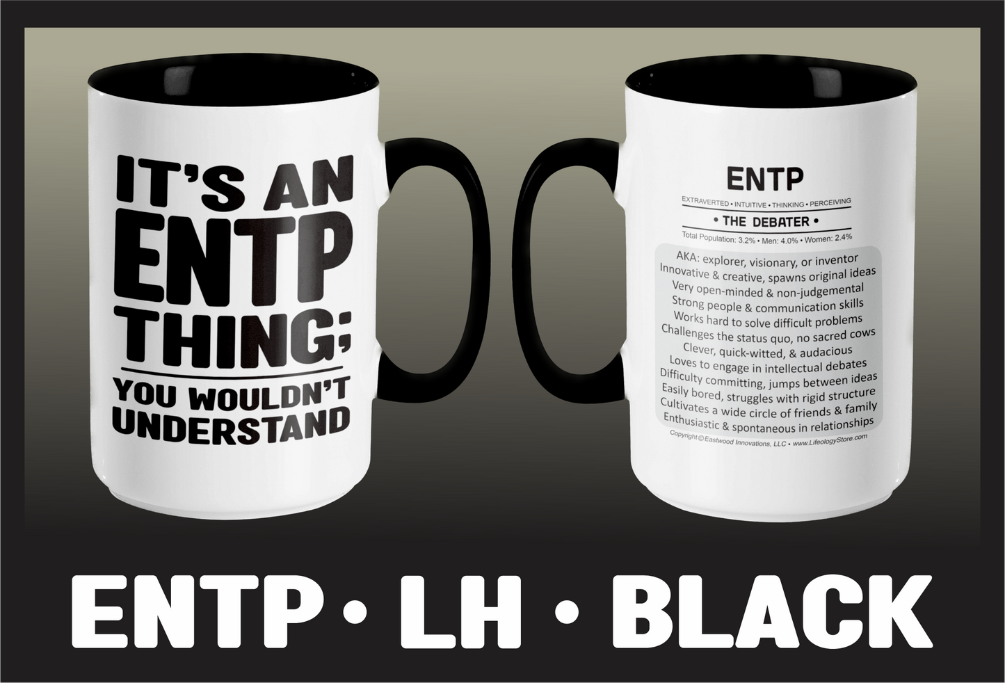 Typology Mug • ENTP • LH