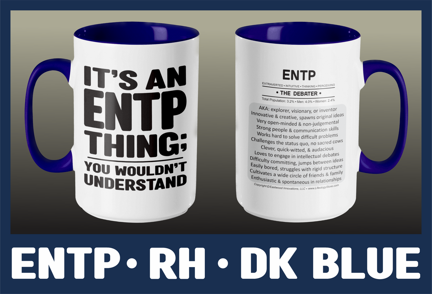 Typology Mug • ENTP • RH