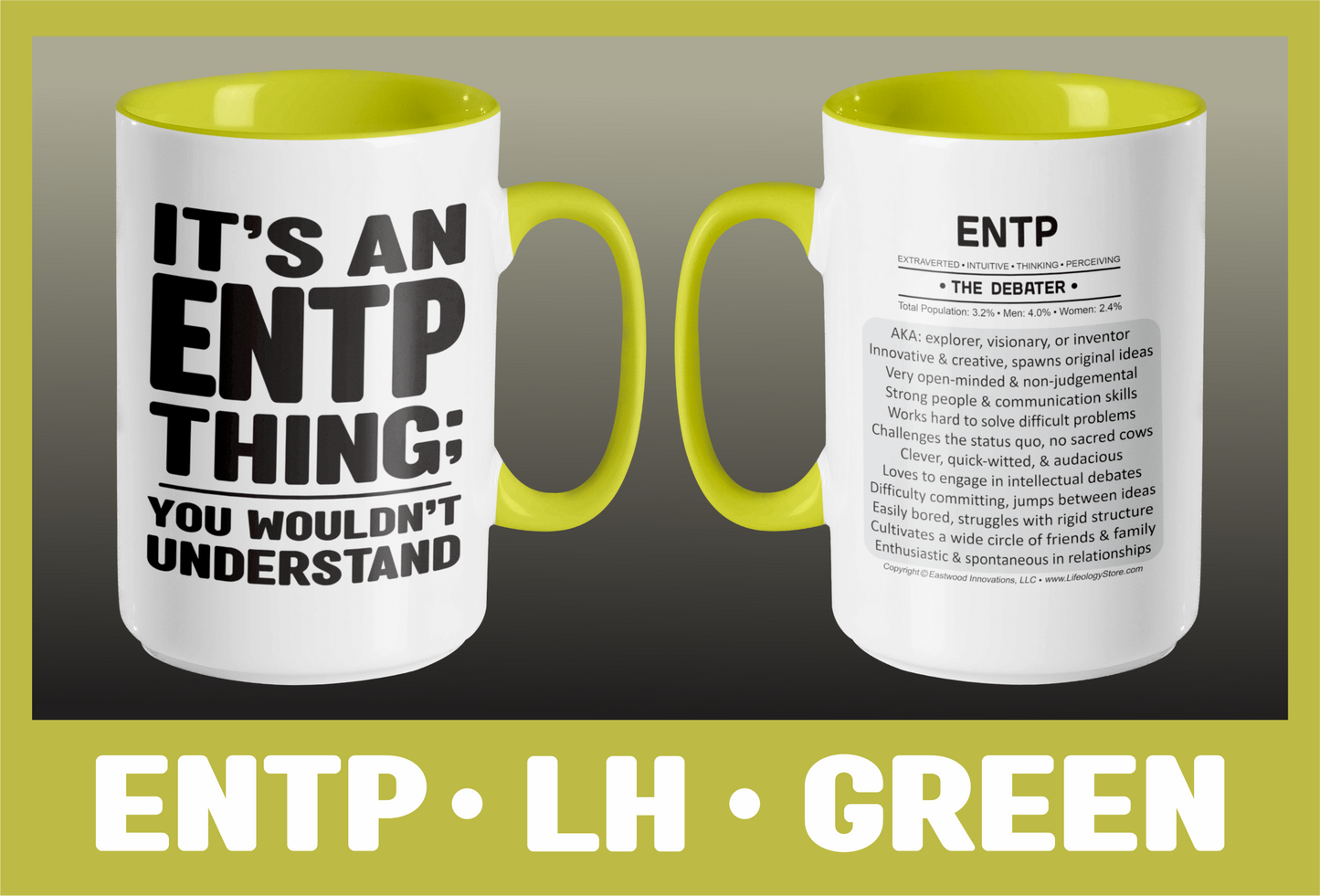 Typology Mug • ENTP • LH