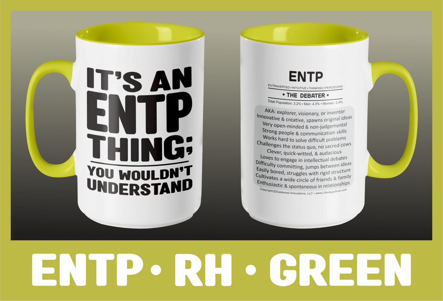 Typology Mug • ENTP • RH