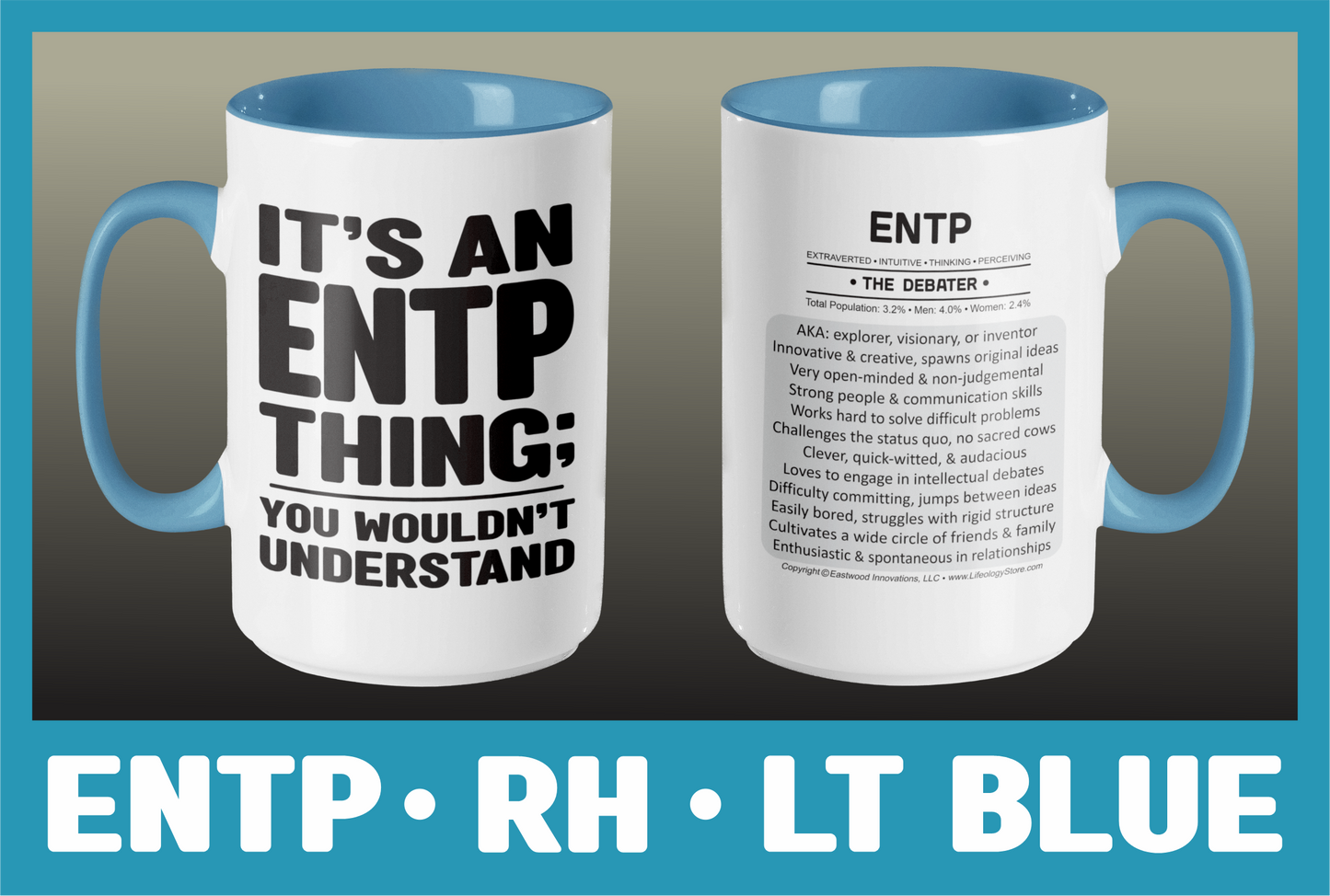 Typology Mug • ENTP • RH