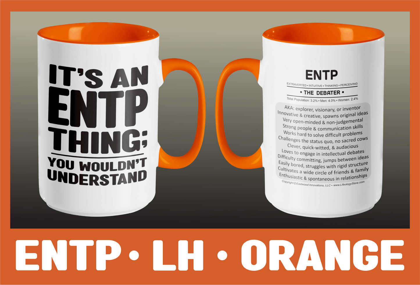 Typology Mug • ENTP • LH