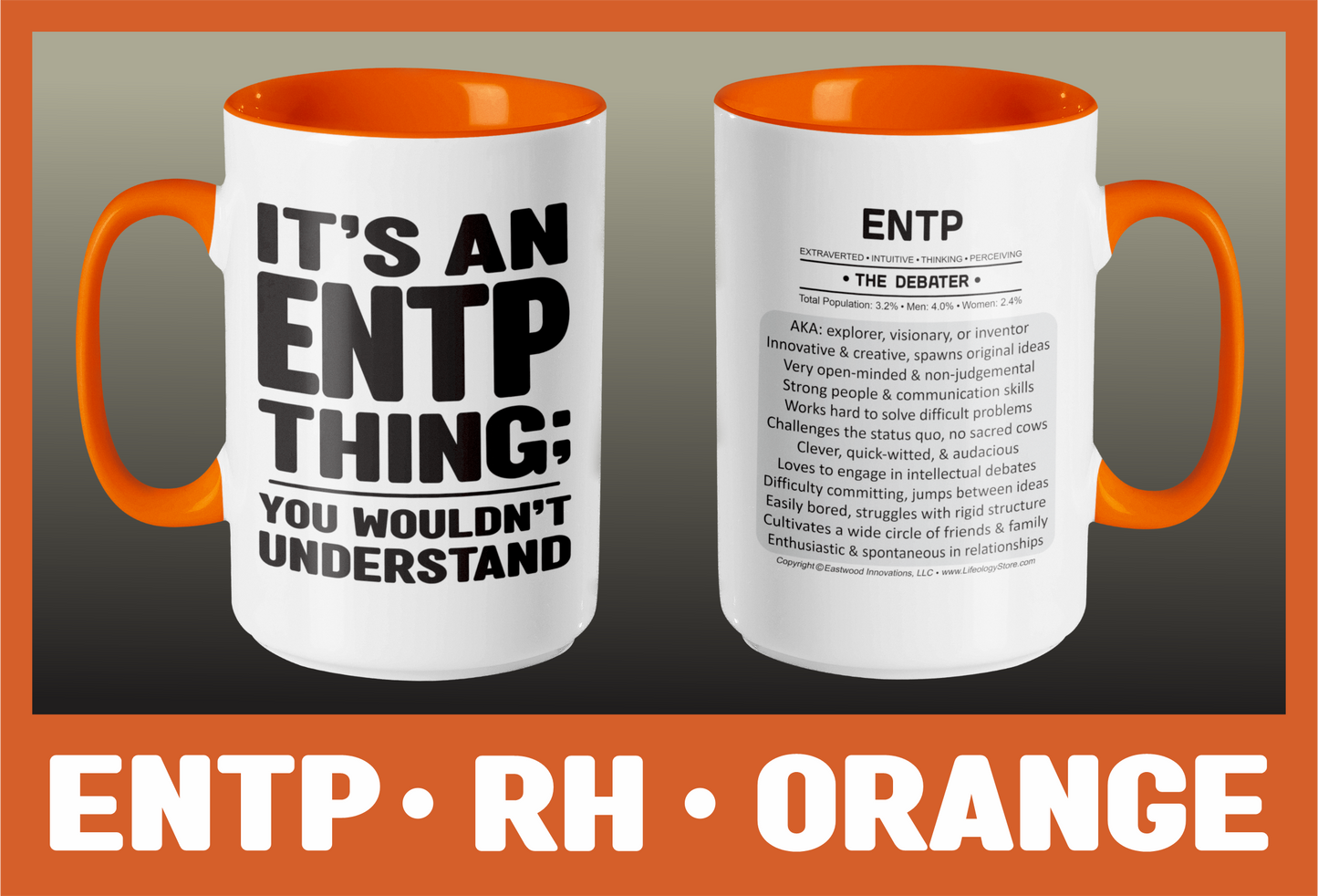 Typology Mug • ENTP • RH