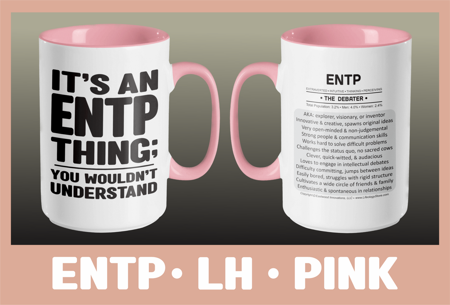 Typology Mug • ENTP • LH