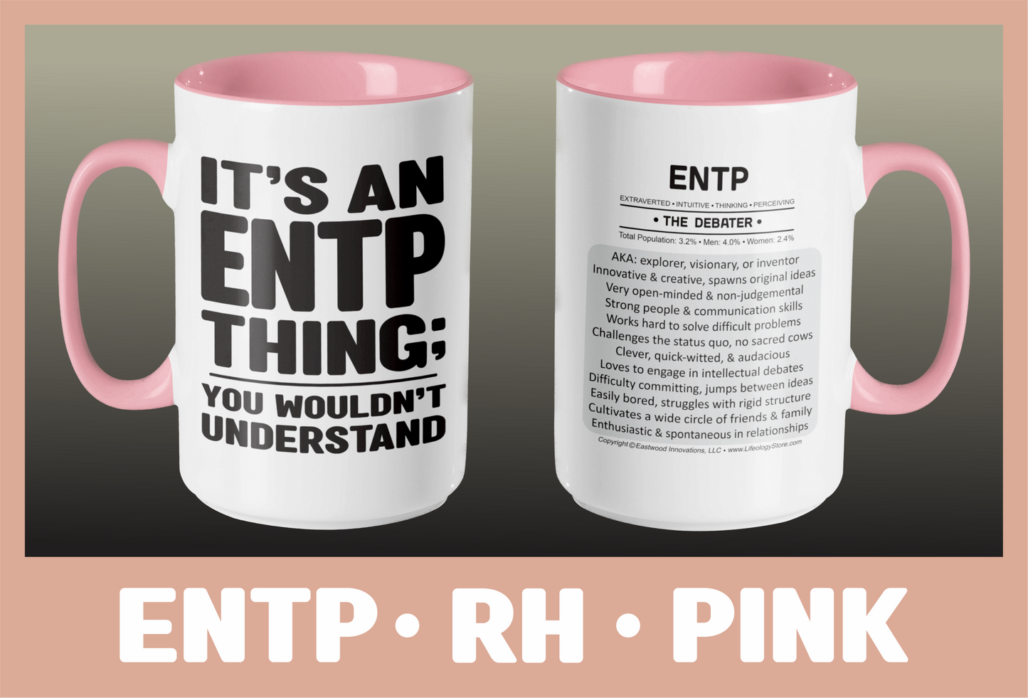 Typology Mug • ENTP • RH
