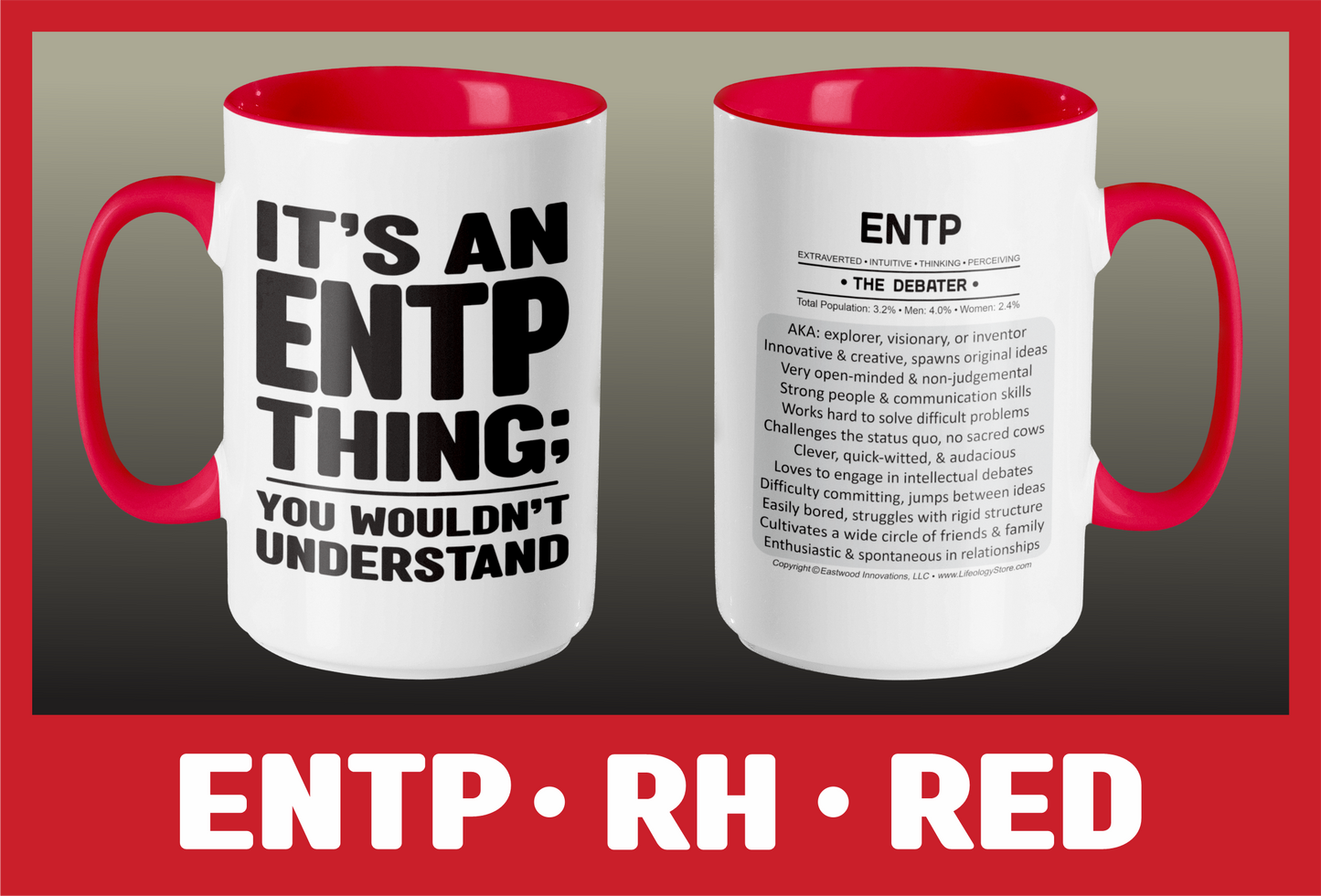 Typology Mug • ENTP • RH