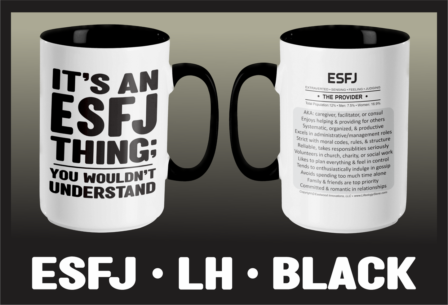 Typology Mug • ESFJ • LH