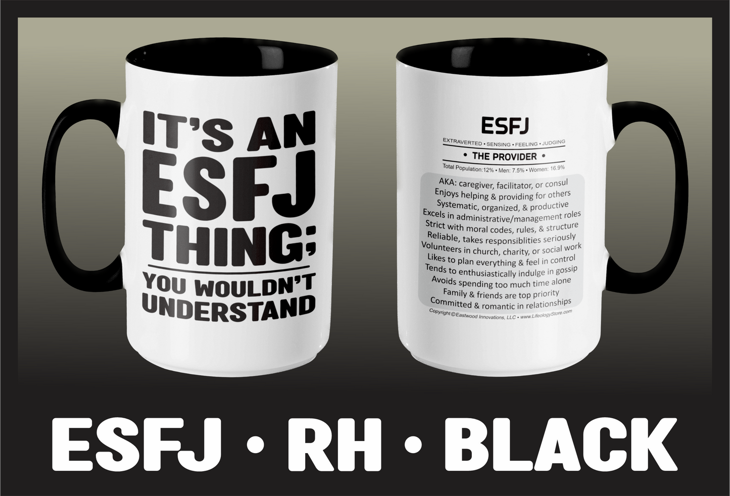 Typology Mug • ESFJ • RH