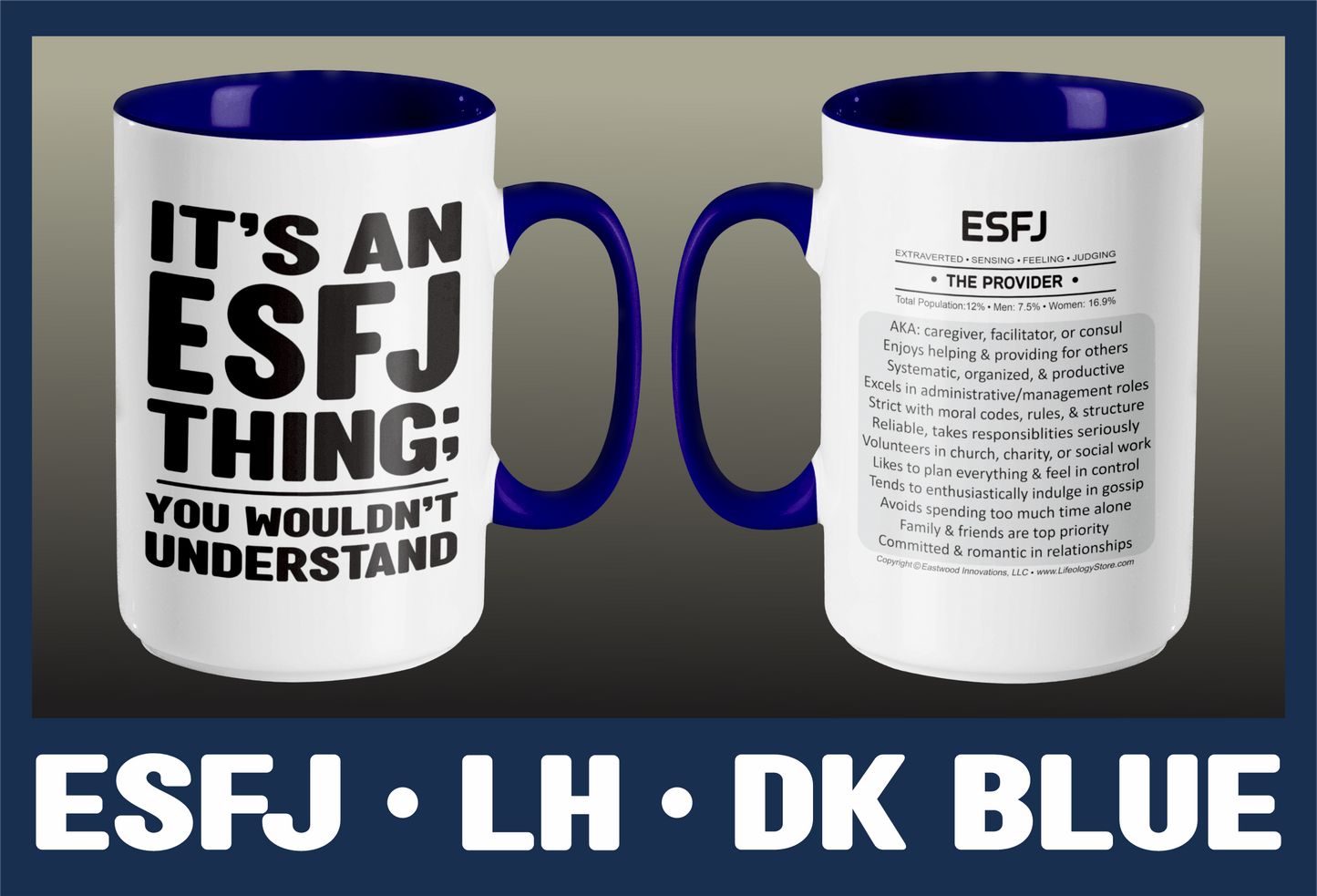 Typology Mug • ESFJ • LH