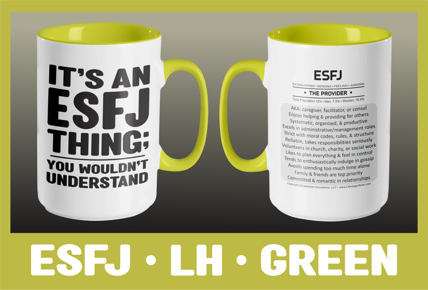 Typology Mug • ESFJ • LH