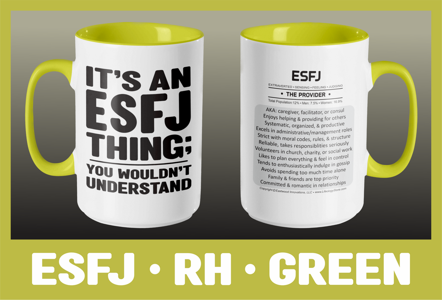 Typology Mug • ESFJ • RH