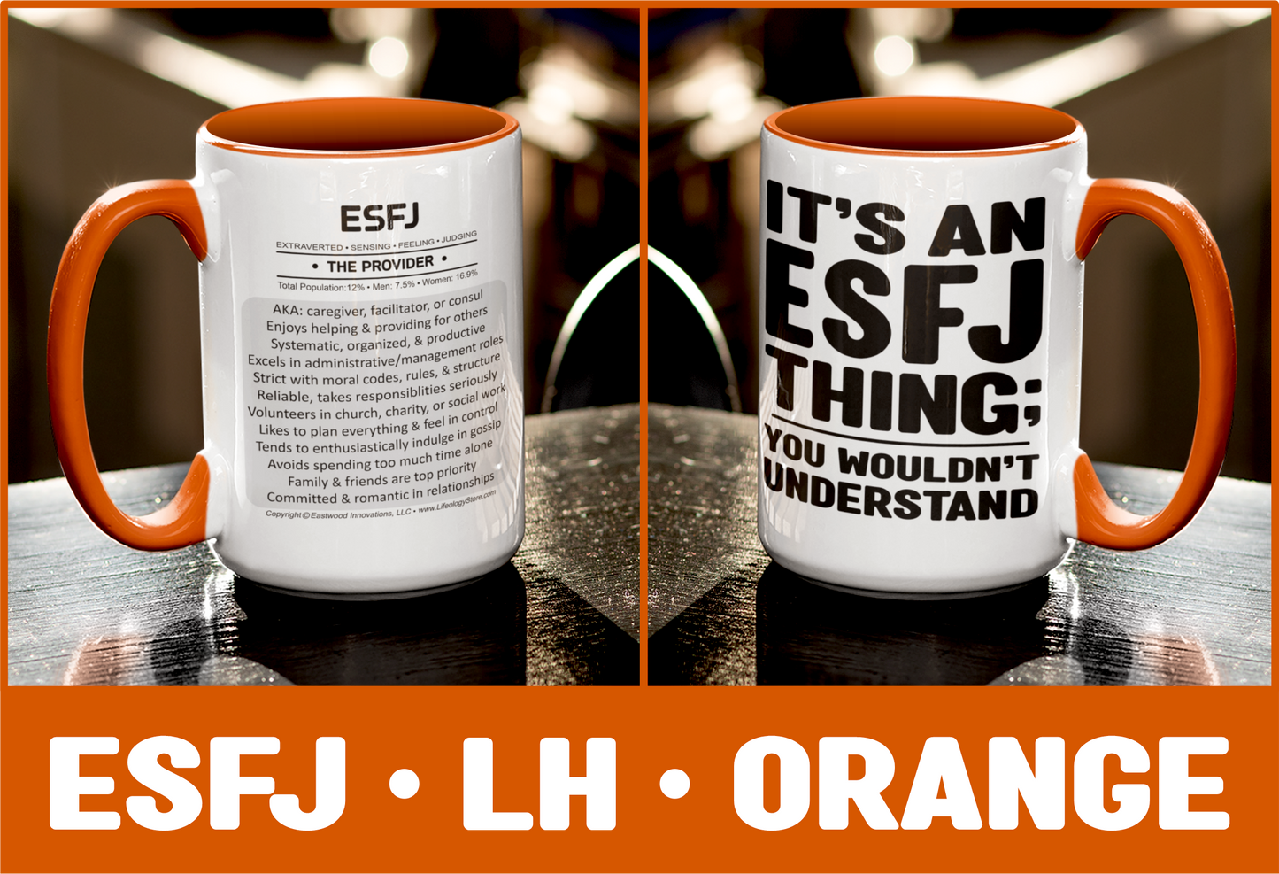 Typology Mug • ESFJ • LH