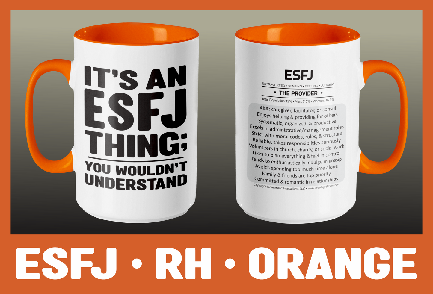 Typology Mug • ESFJ • RH