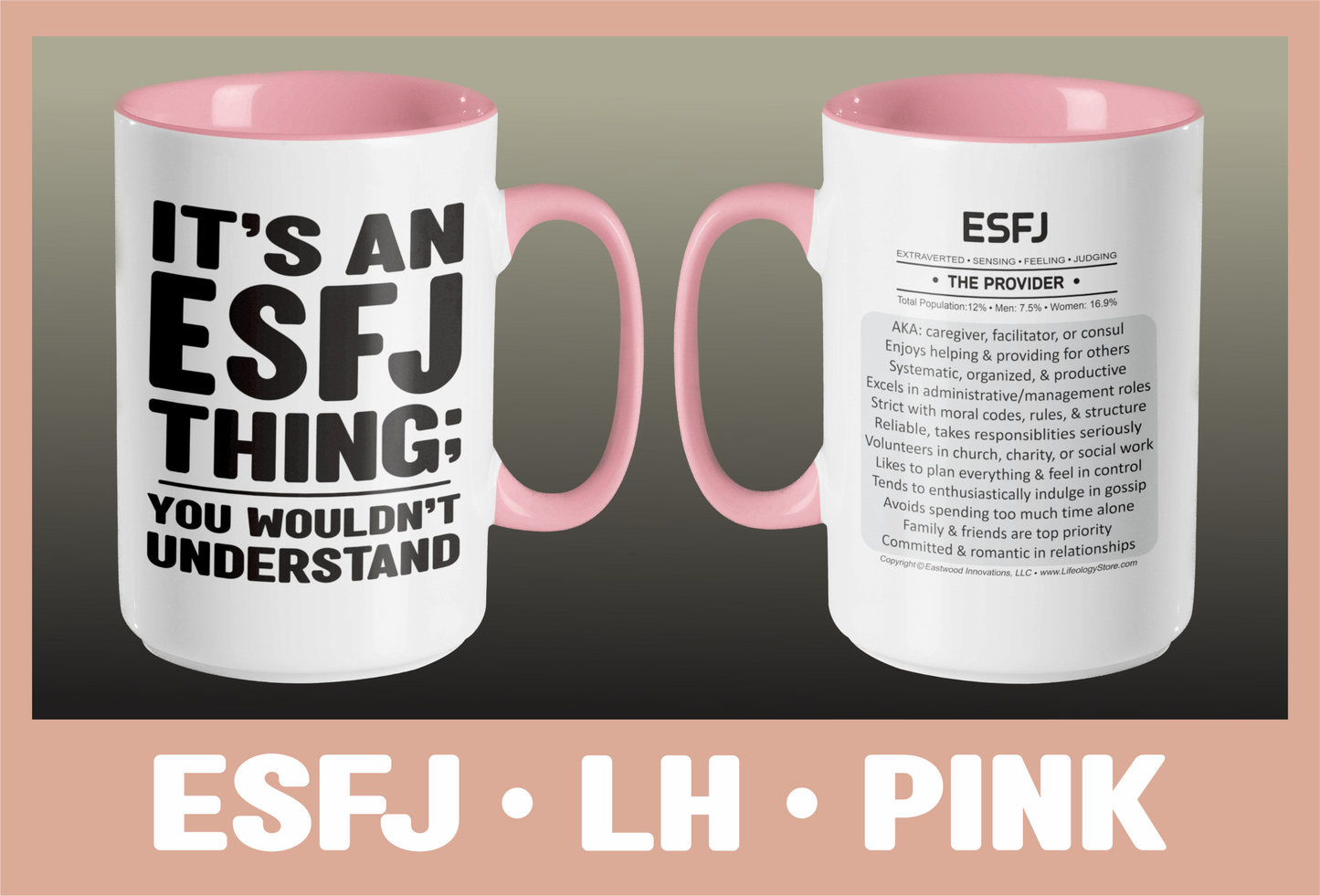 Typology Mug • ESFJ • LH