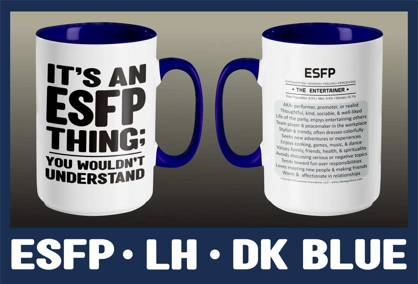 Typology Mug • ESFP • LH