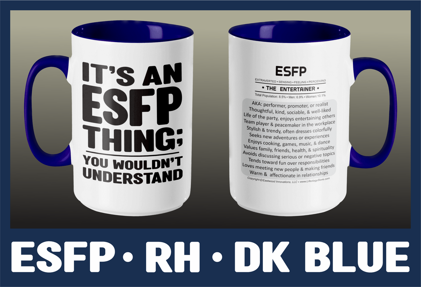 Typology Mug • ESFP • RH