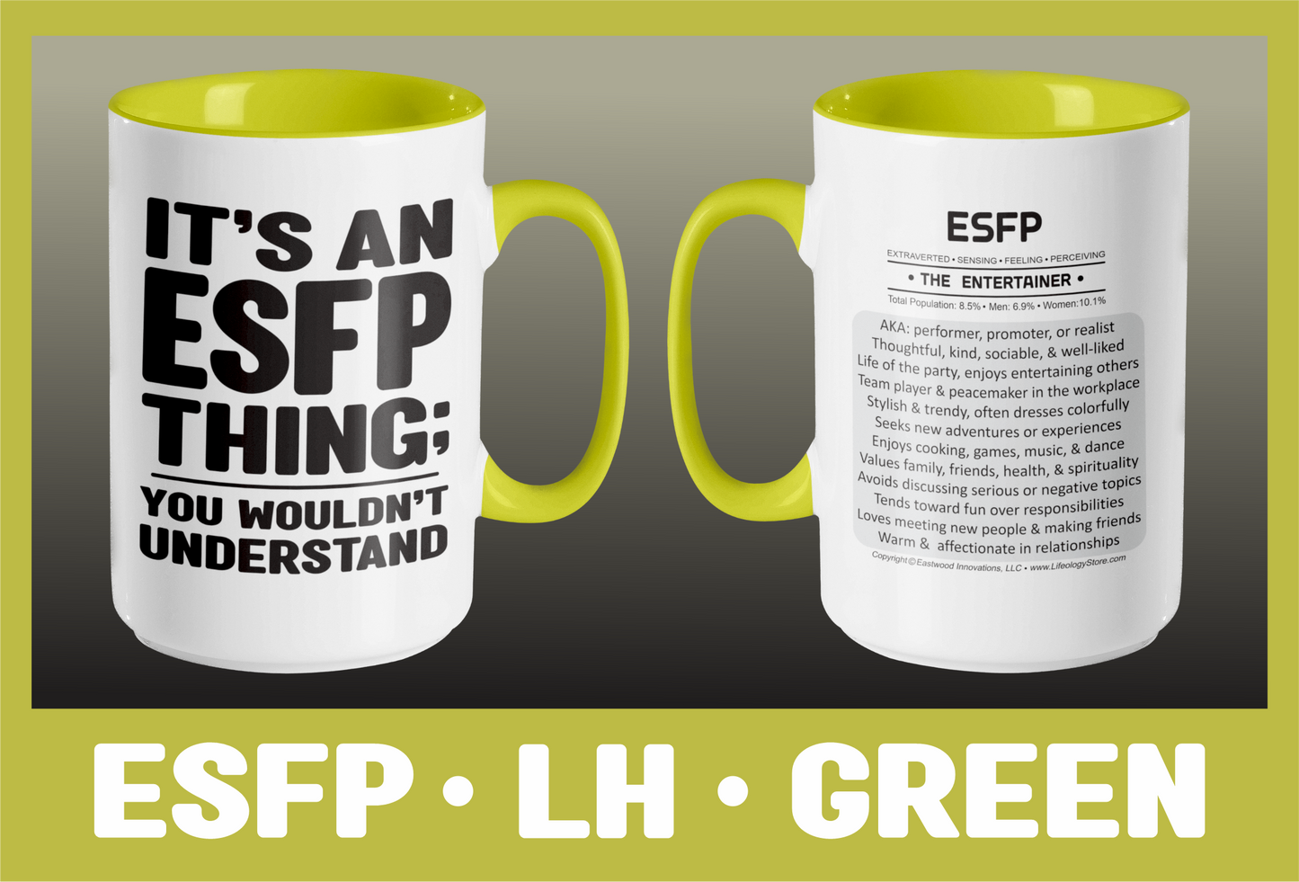 Typology Mug • ESFP • LH