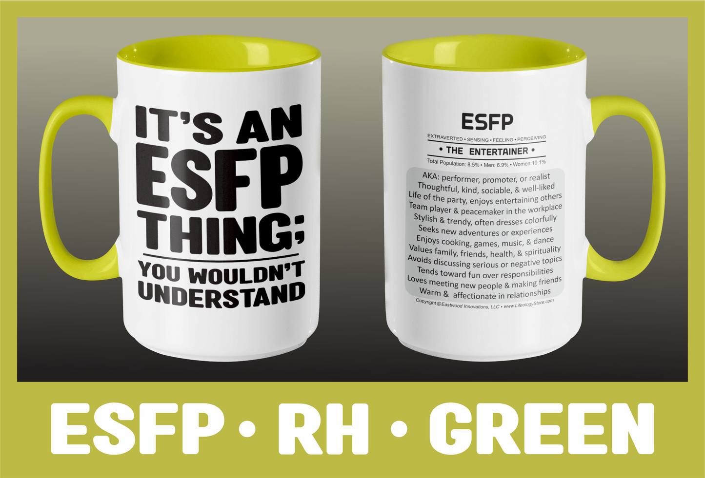 Typology Mug • ESFP • RH