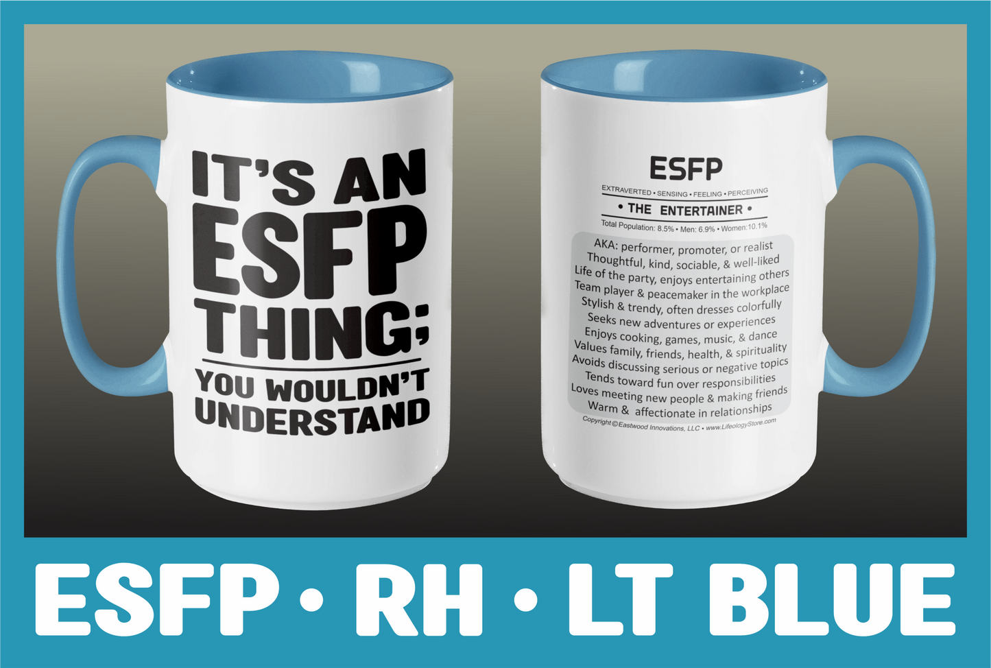 Typology Mug • ESFP • RH