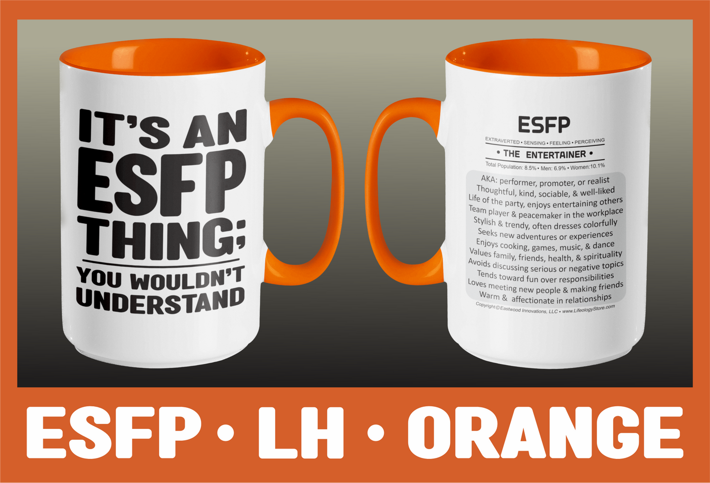 Typology Mug • ESFP • LH