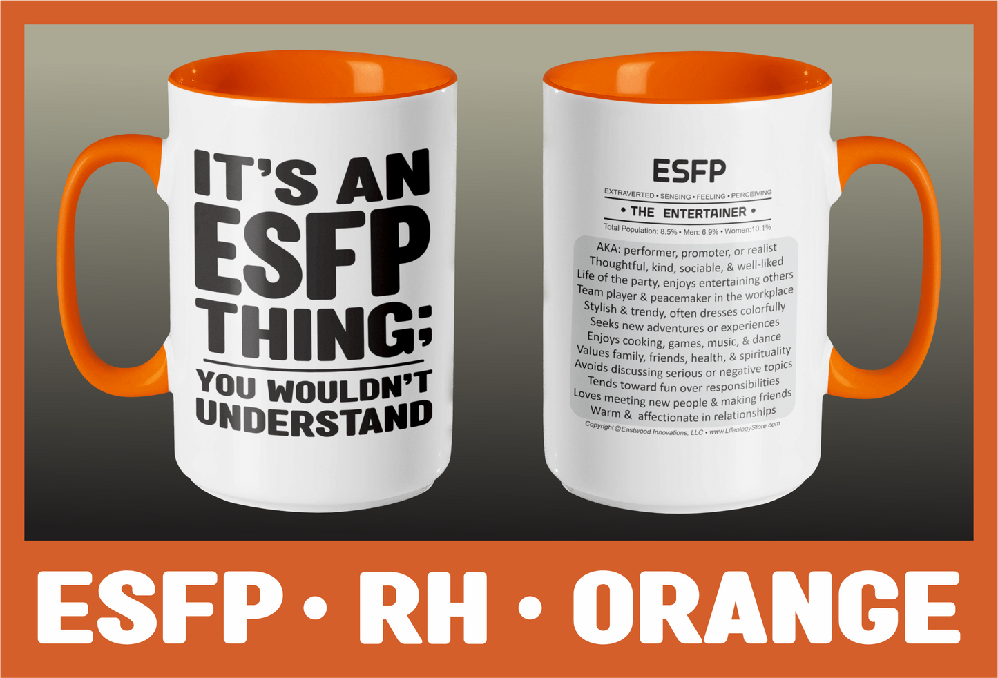 Typology Mug • ESFP • RH