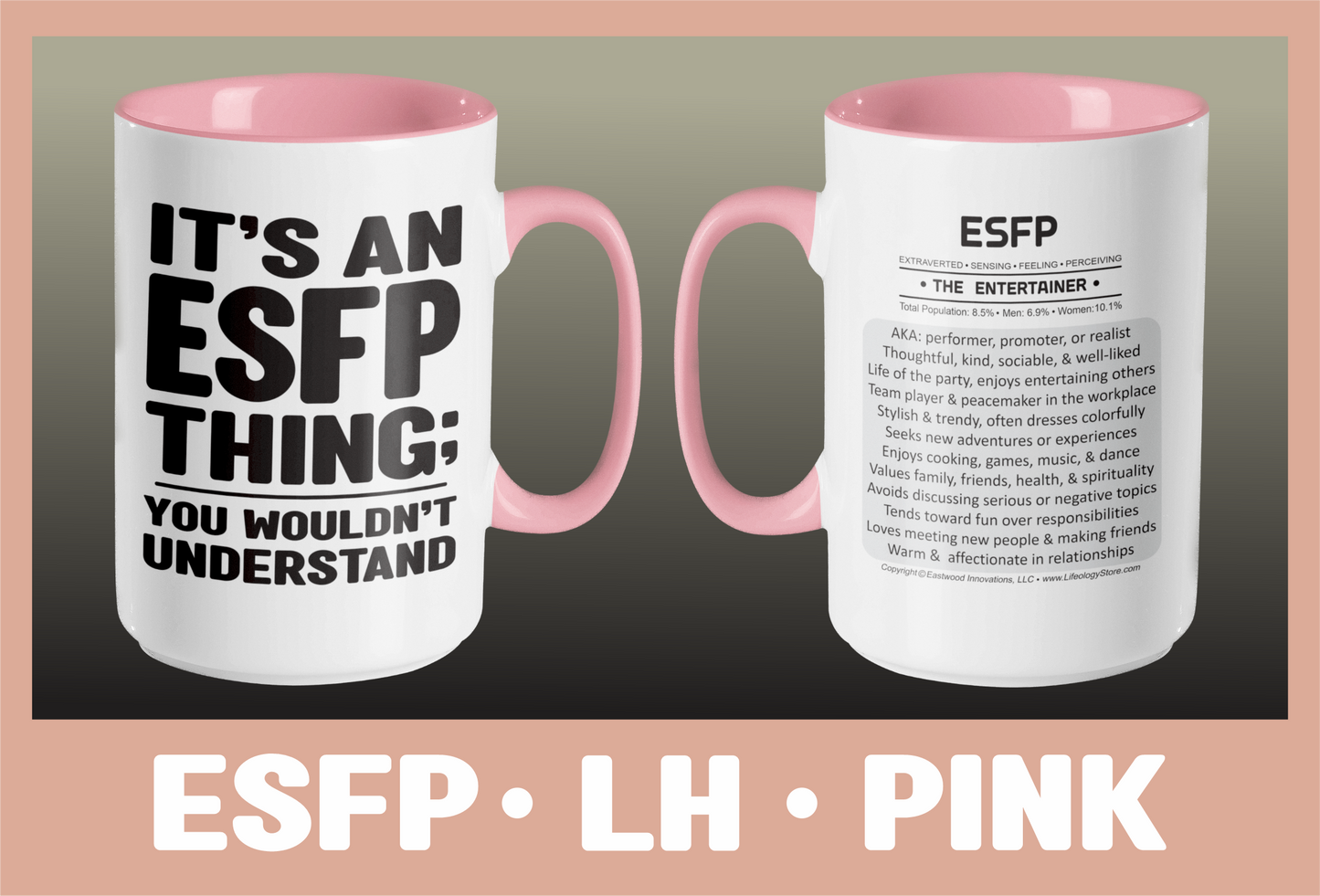 Typology Mug • ESFP • LH