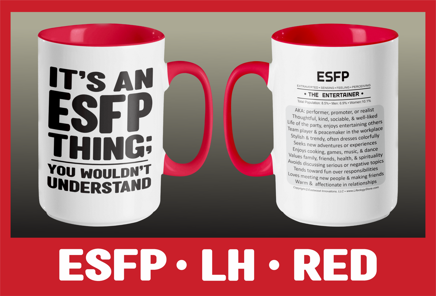 Typology Mug • ESFP • LH