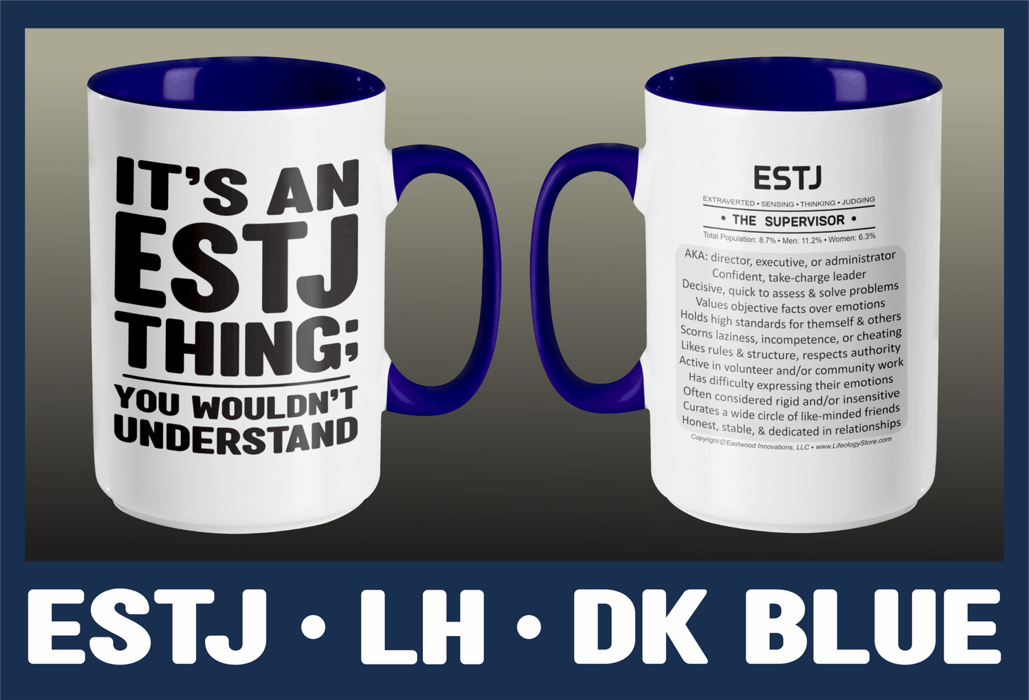 Typology Mug • ESTJ • LH