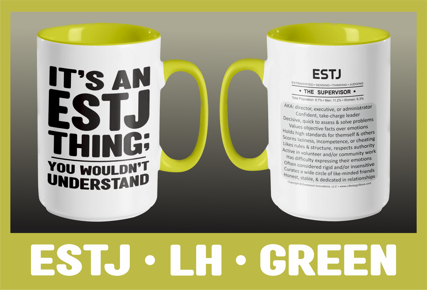 Typology Mug • ESTJ • LH