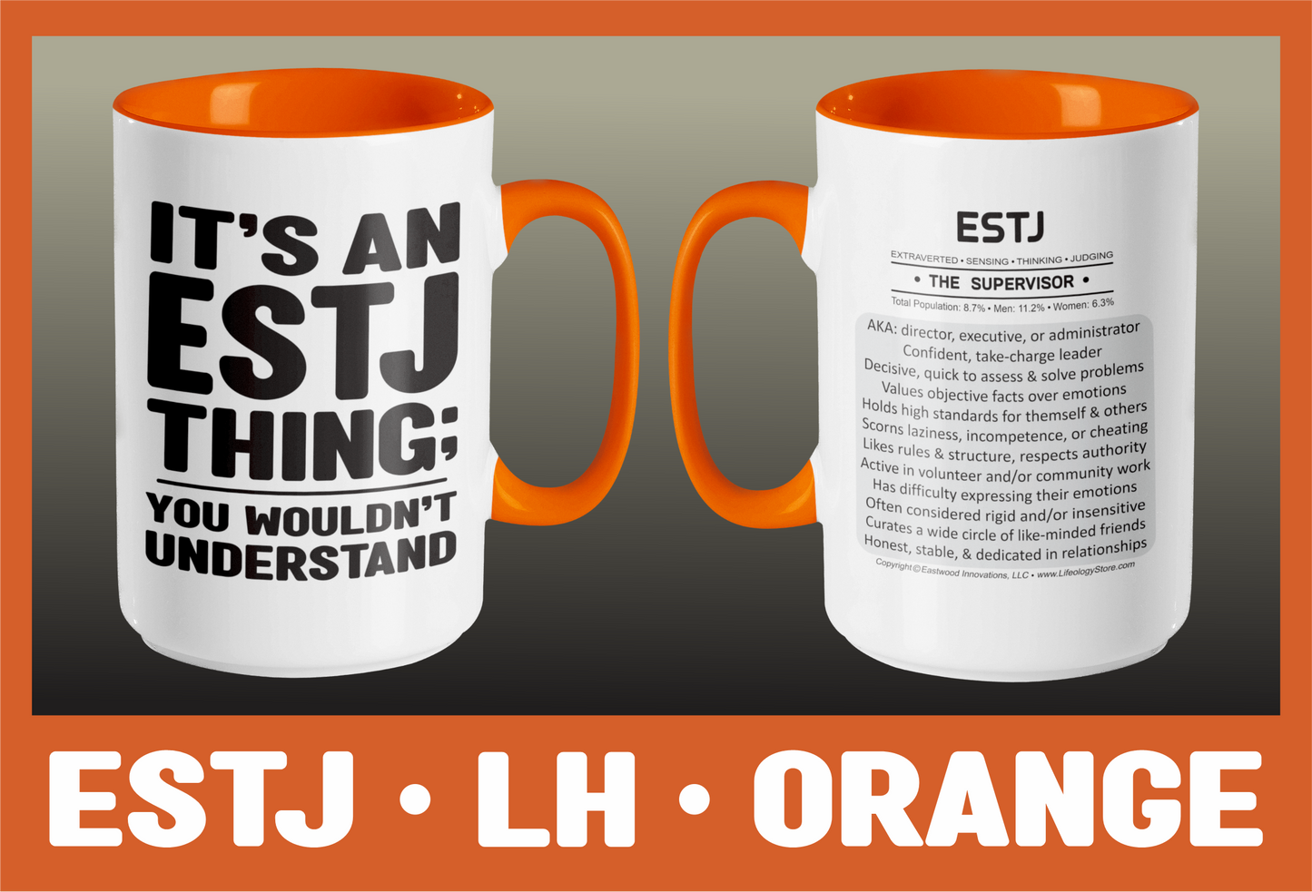 Typology Mug • ESTJ • LH