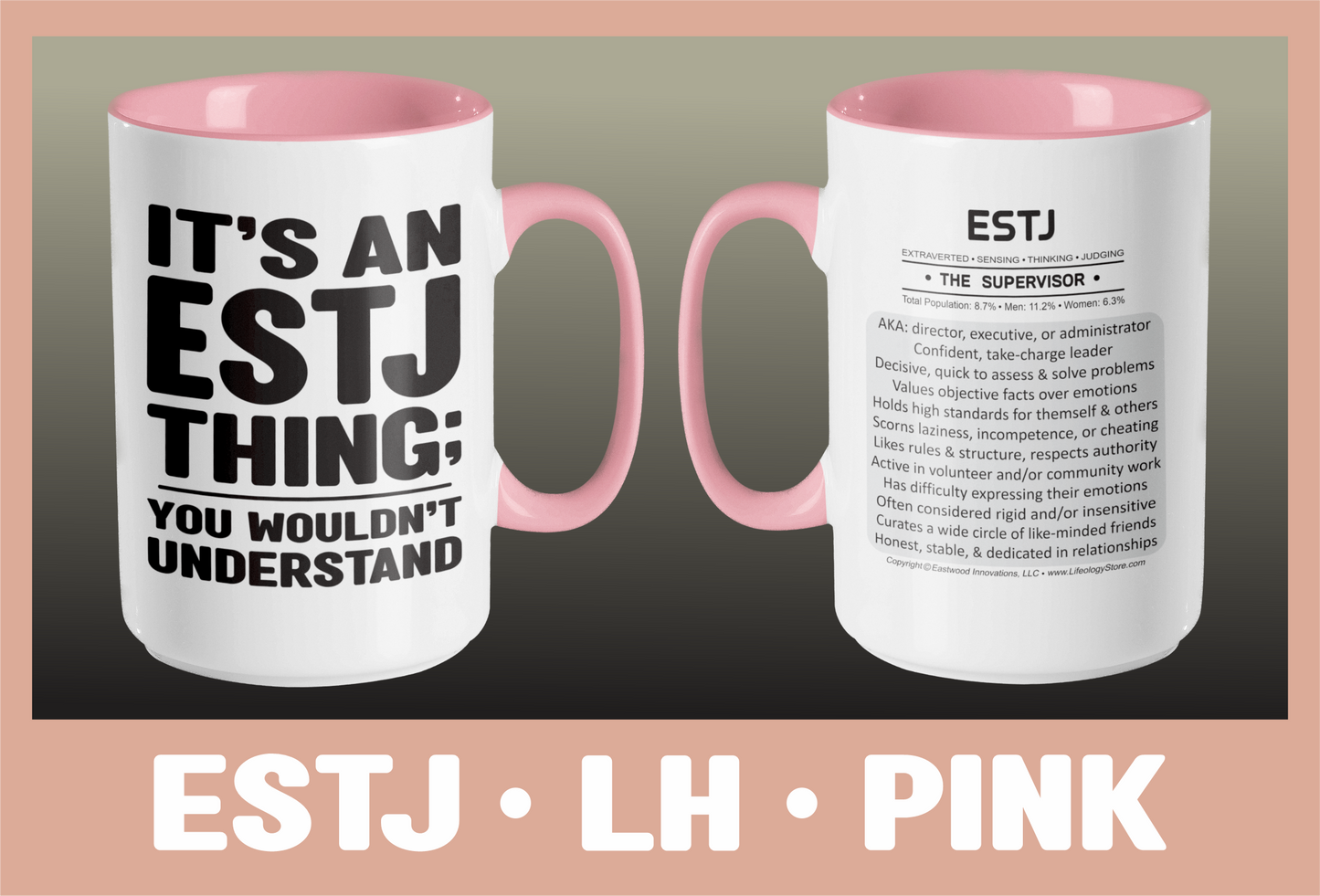 Typology Mug • ESTJ • LH