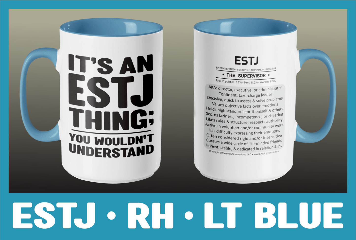 Typology Mug • ESTJ • RH