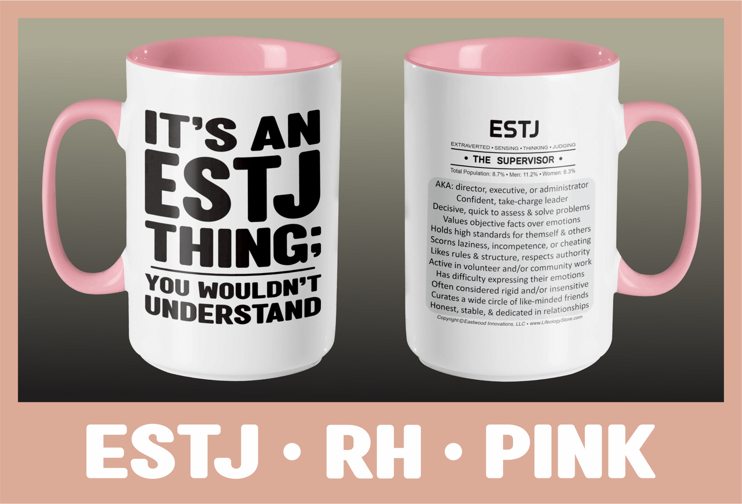 Typology Mug • ESTJ • RH