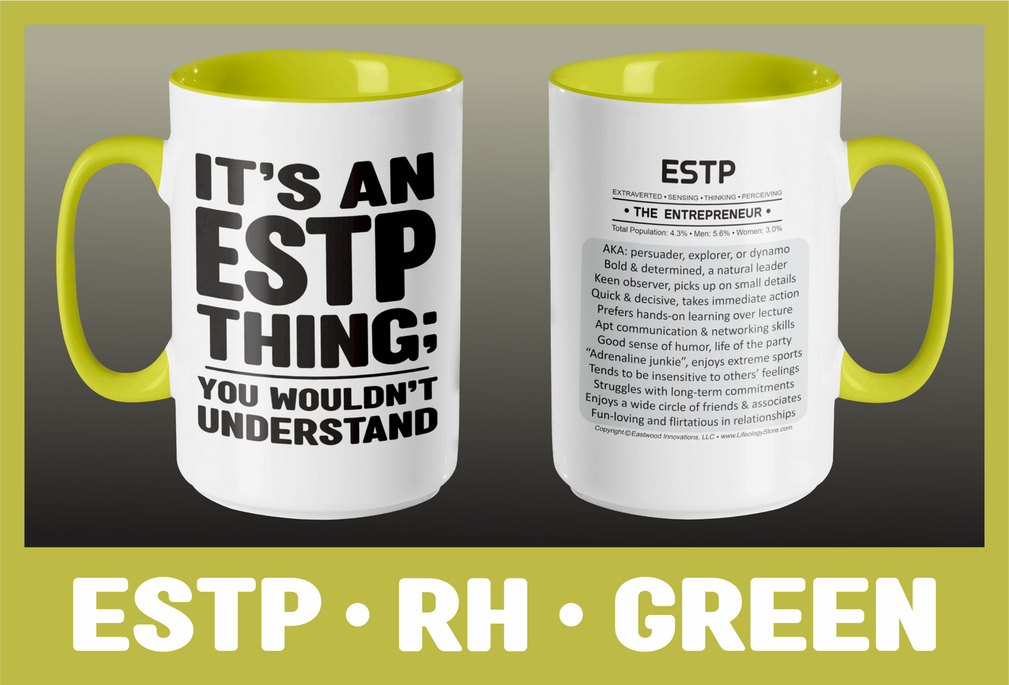 Typology Mug • ESTP • RH