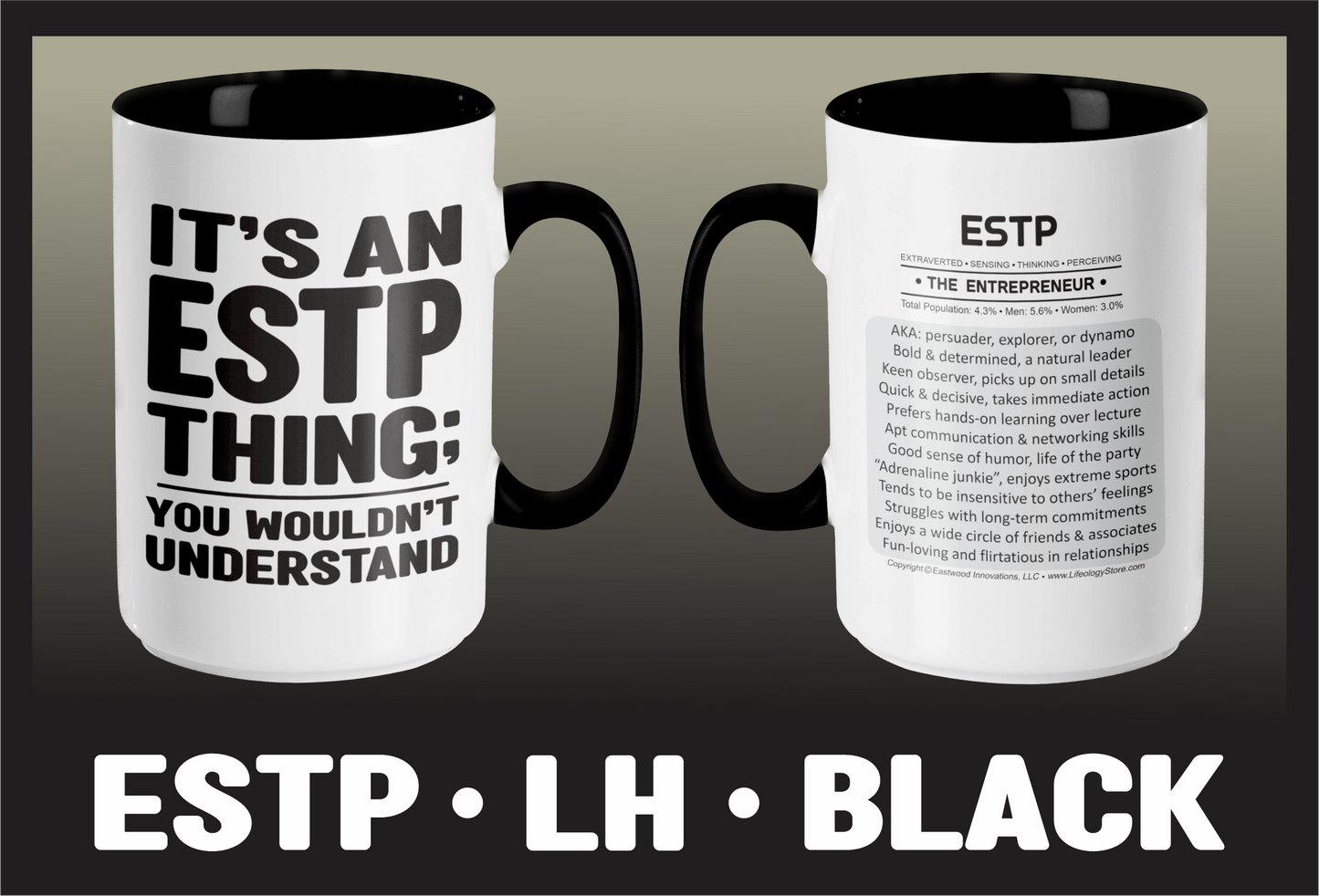 Typology Mug • ESTP • LH