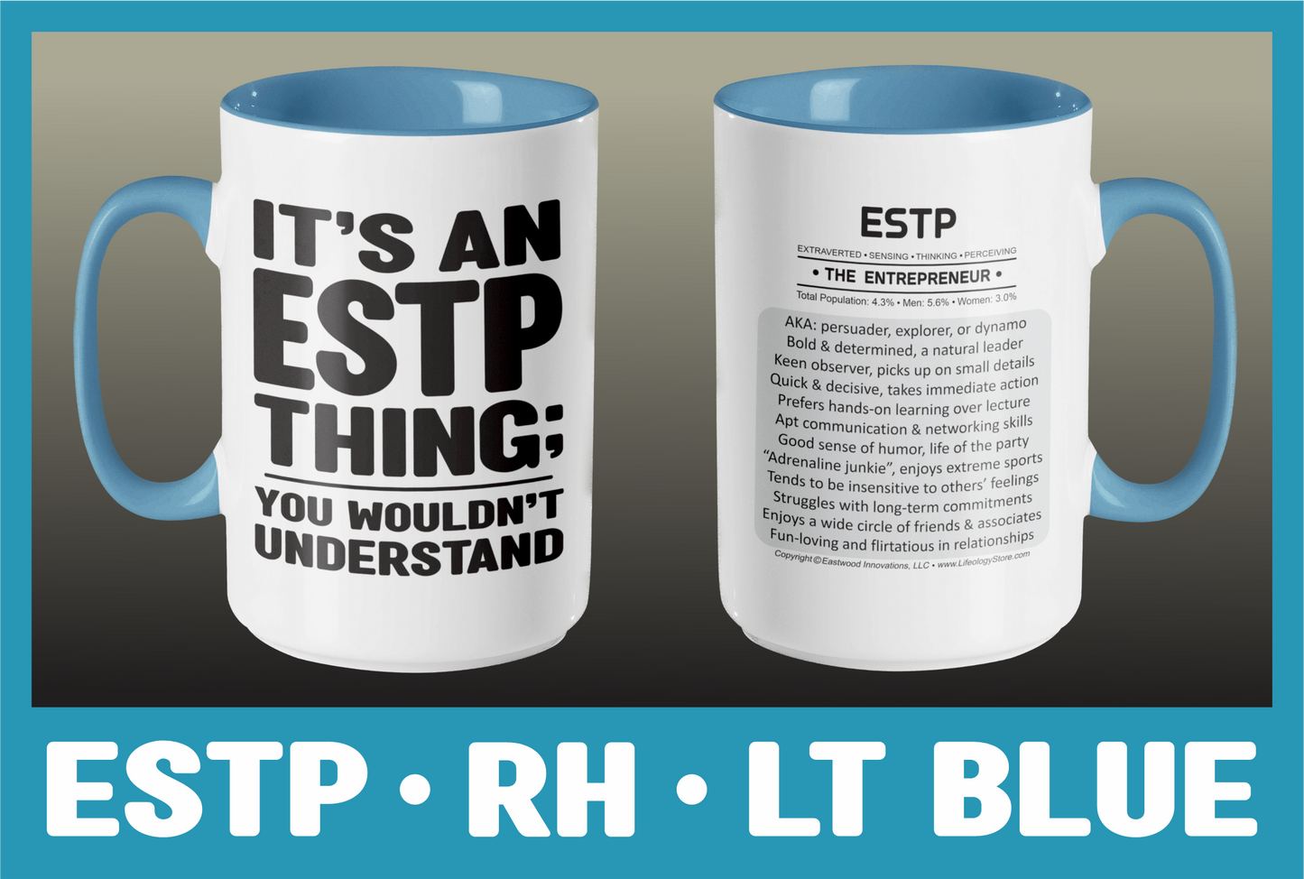 Typology Mug • ESTP • RH