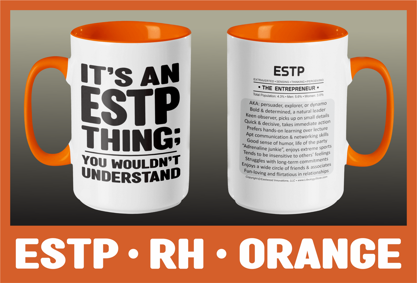 Typology Mug • ESTP • RH